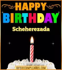 GIF GiF Happy Birthday Scheherezada